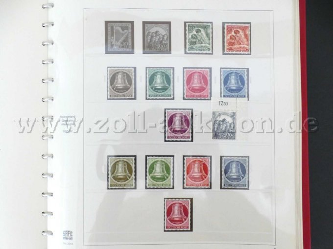 Briefmarken 1950/52