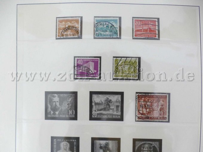 Briefmarken  gestempelt, nicht vollzählig