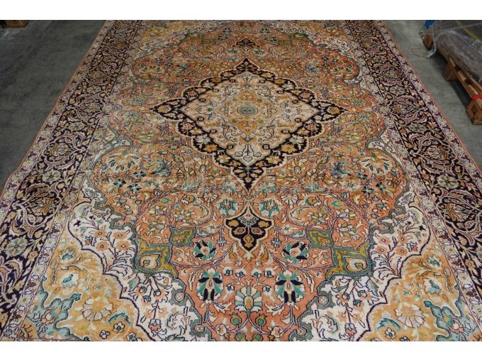 Handgeknüpfter Orientteppich aus Indien, 327 cm x 247