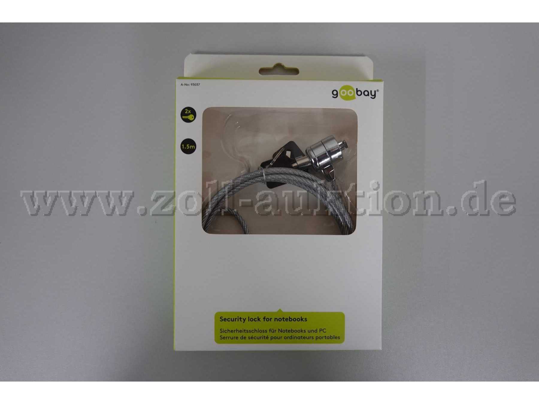 Goobay Sicherheitsschloss, in Originalverpackung