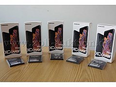 5er Paket Smartphone Samsung XCover mit original Zusatz-Akku