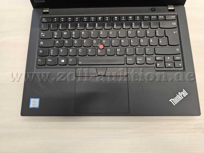 Ansicht Tastatur - schlechter Zustand