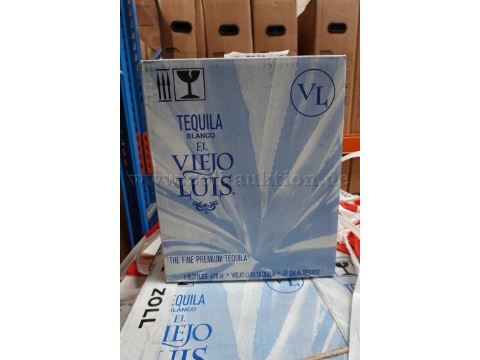 Tequila Silver "El Viejo Luis" 0,7 Liter 38% Vol.
Karton á 6 Flaschen