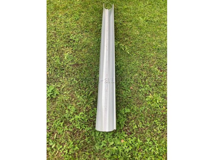 Draufsicht Dachrinne