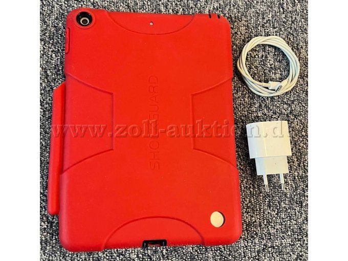 1 iPad Netzteil Kabel Schutzhülle Rückseite