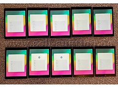 10 iPads eingeschlatet