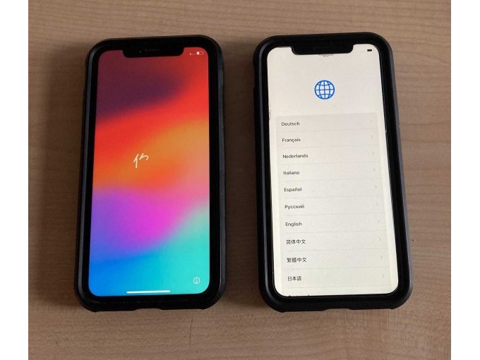 iPhone XR Startbildschirm