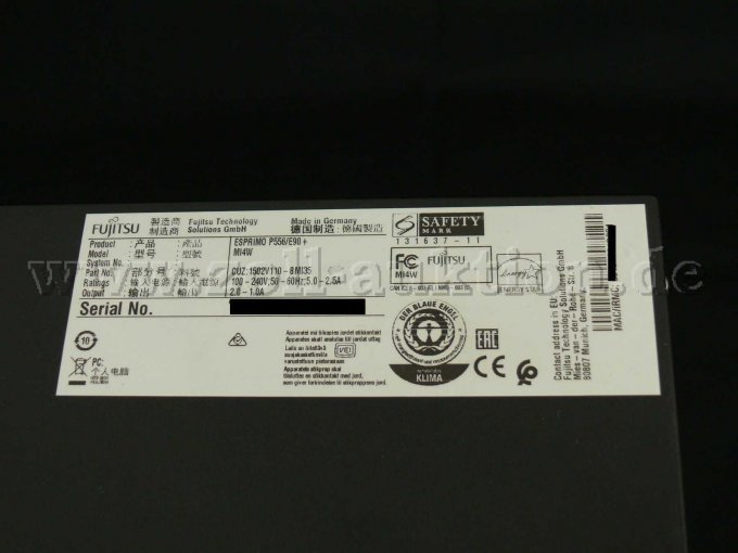 10 Arbeitsplatzcomputer Modell Fujitsu ESPRIMO P556/E90+ – foto 5 – kavel bij Zoll-Auktion, Tübingen