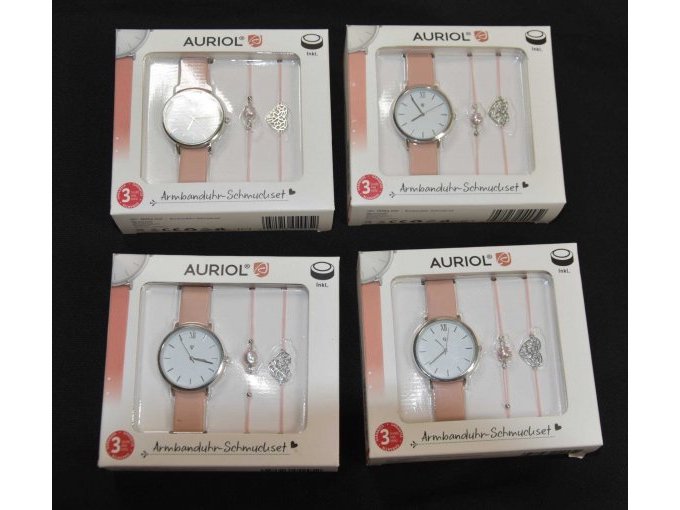 4 Armbanduhr-Schmuckset „Auriol“