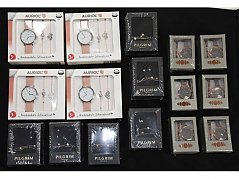 10 Armbanduhr-Schmucksets & 6 Schmucksets „Pilgrim“