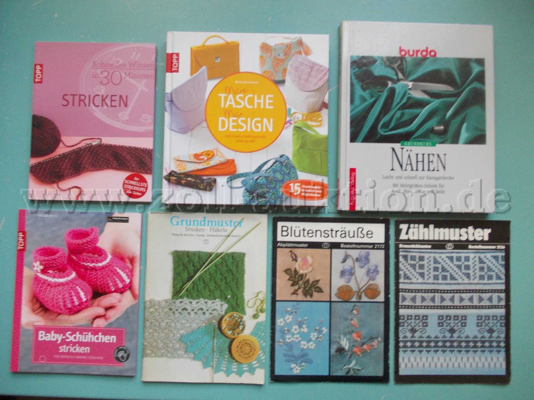 3 Bücher + 4 Hefte