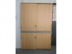 Büroschrank mit Schiebetüren, abschließbar, Hersteller König+Neurath