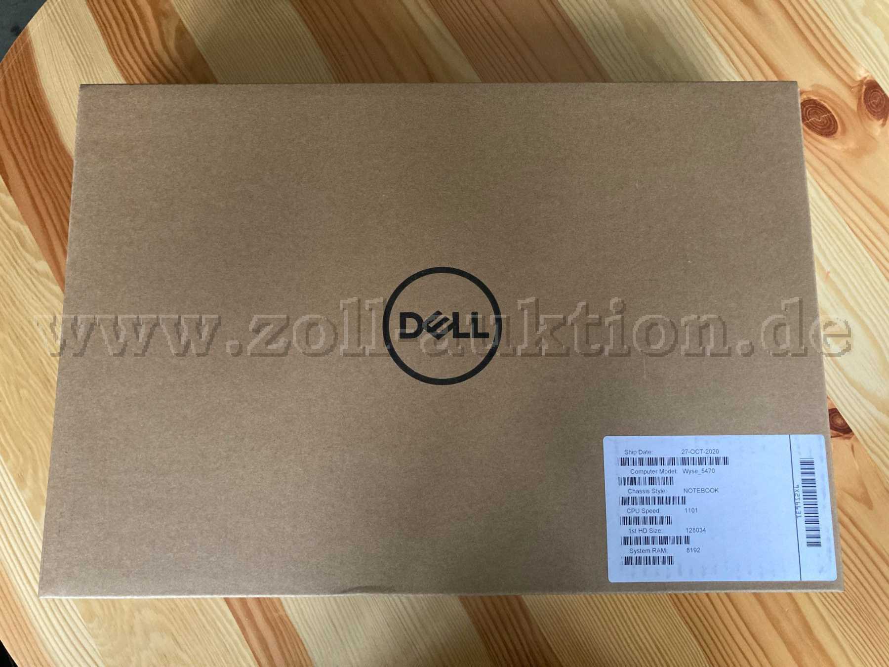 Vorderansicht Karton