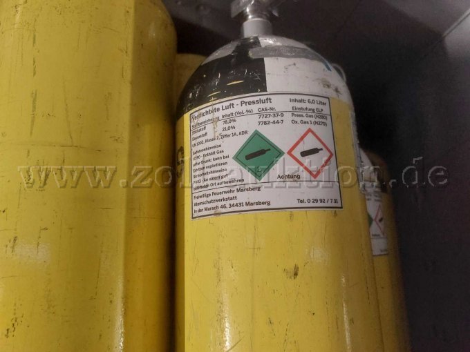 Beschriftung Flasche