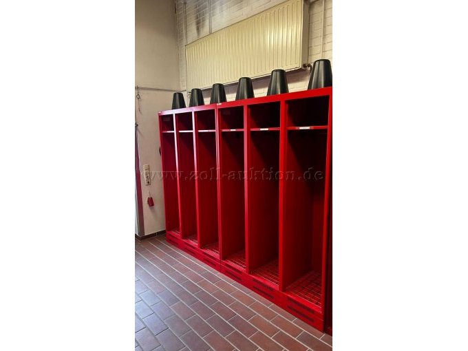 Feuerwehrspinde 3 Abteile