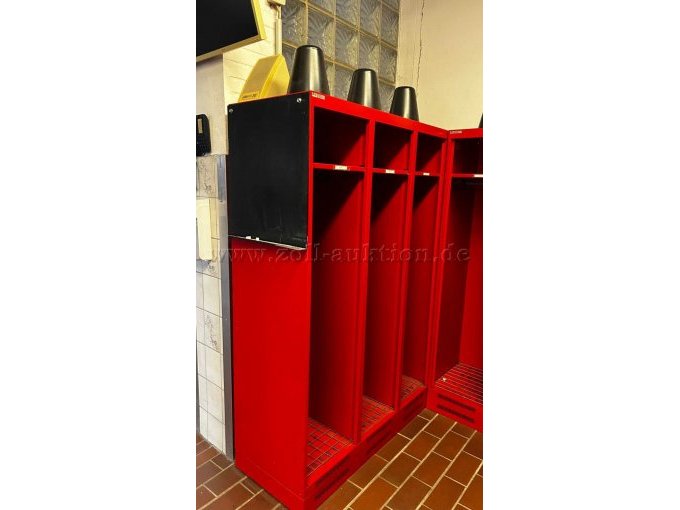 Feuerwehrspinde 3 Abteile