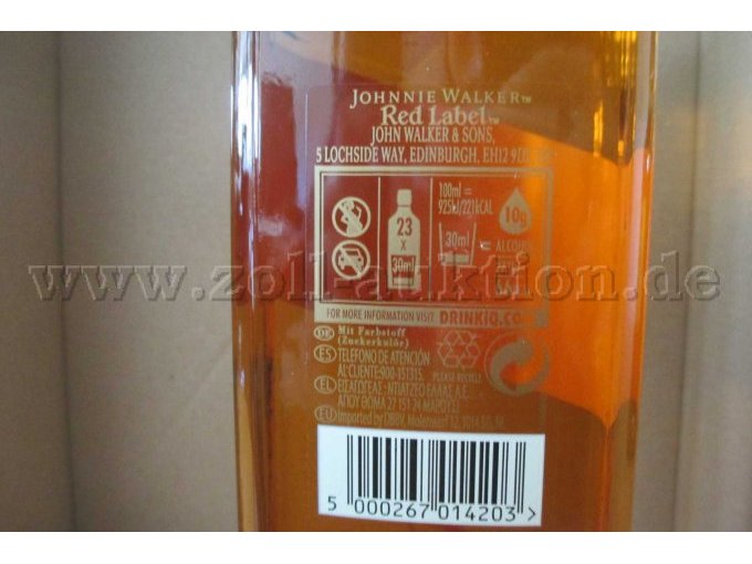 Etikett Red Label