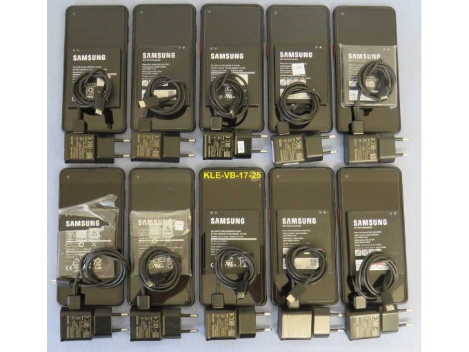 10 Samsung XCover Pro mit Zubehör