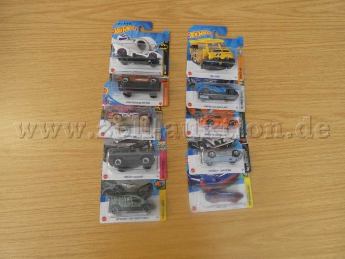 10 Hot Wheels