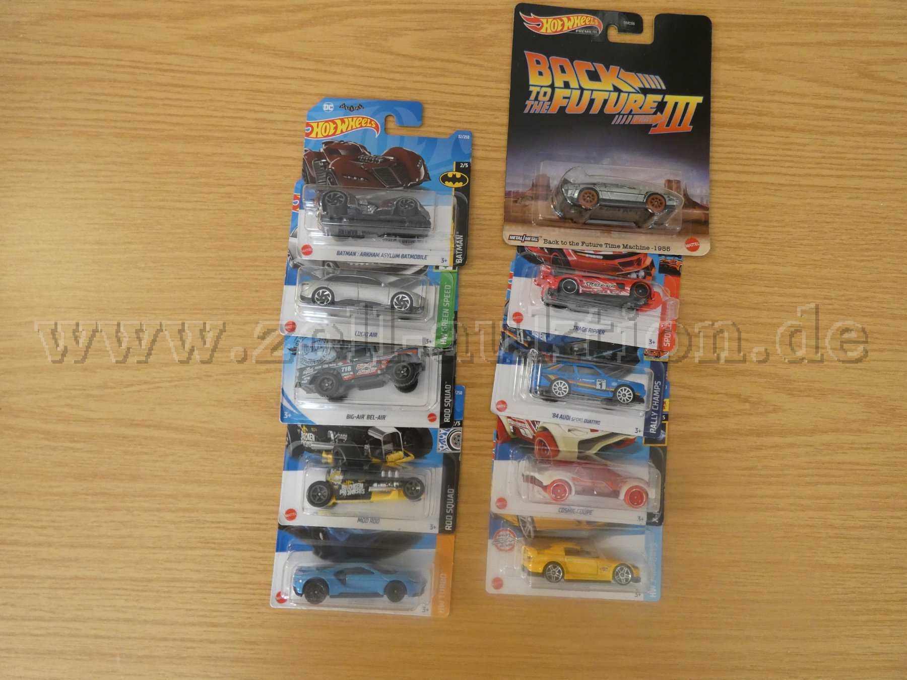 10 Hot Wheels