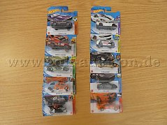 10 Hotwheels