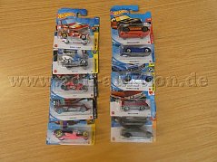 10 Hotwheels