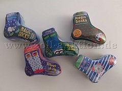 Musterbeispiele von den Zaubersocken Größe 26-36