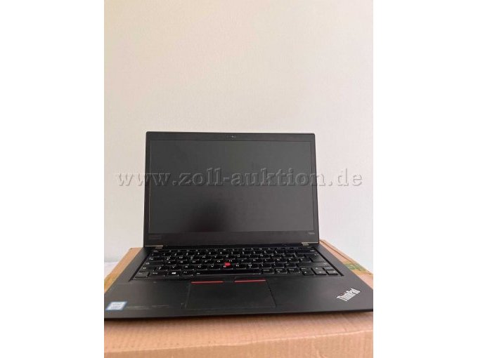 Lenovo Notebook T480s Frontansicht geöffnet