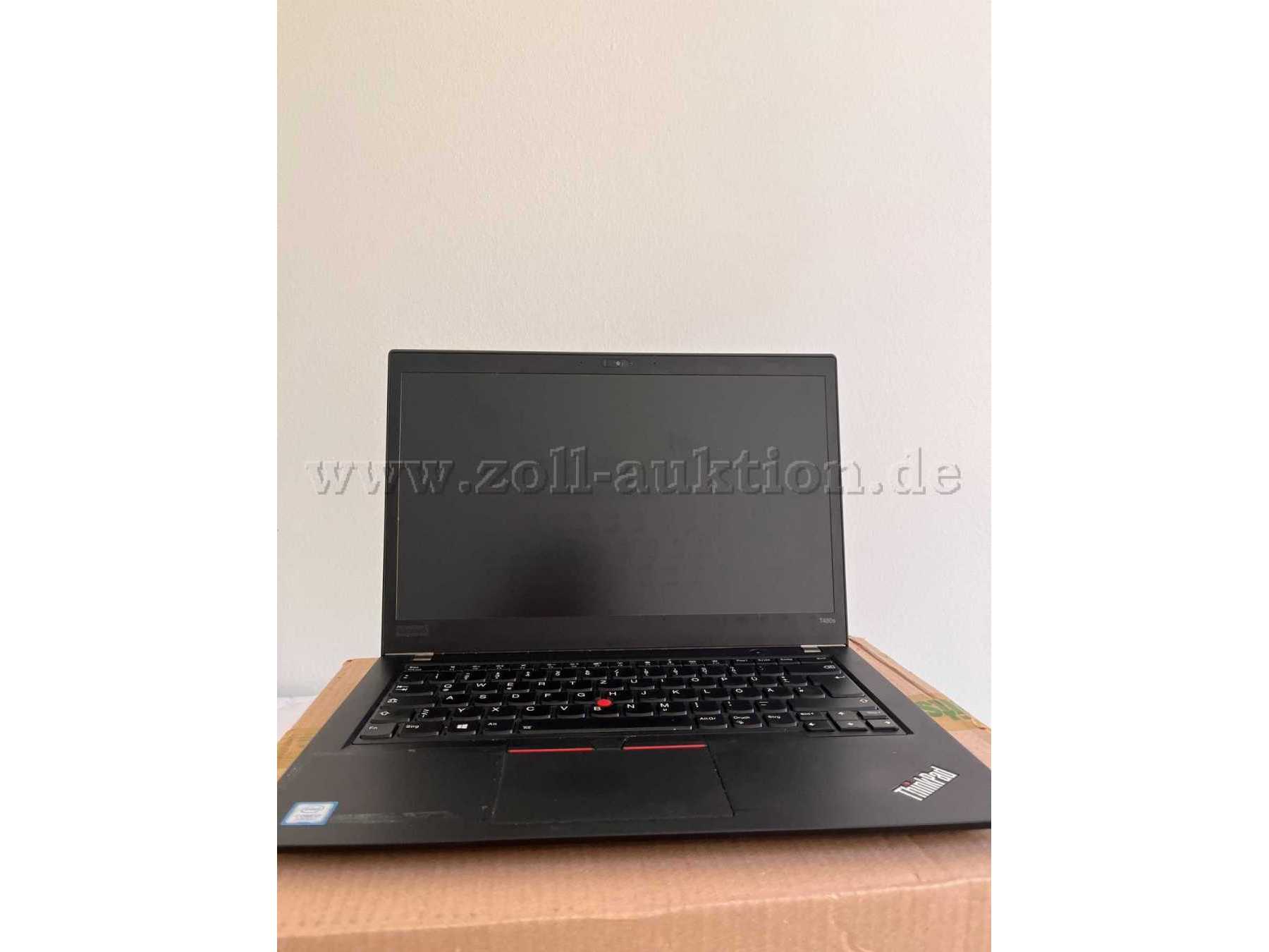 Lenovo Notebook T480s Frontansicht geöffnet