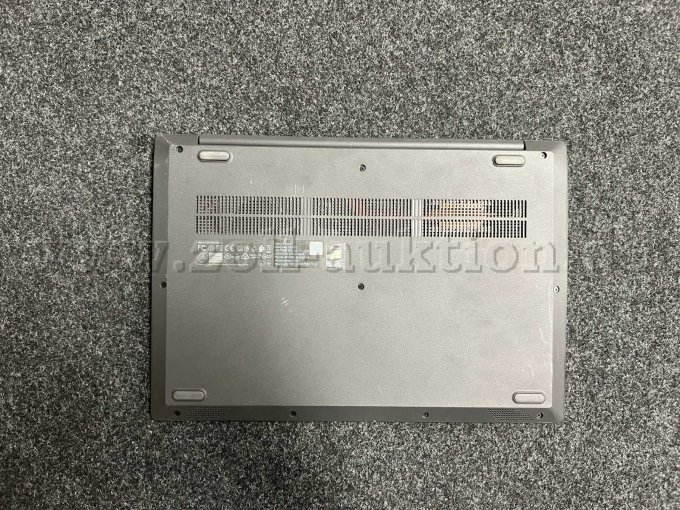 Rückseite eines Notebooks