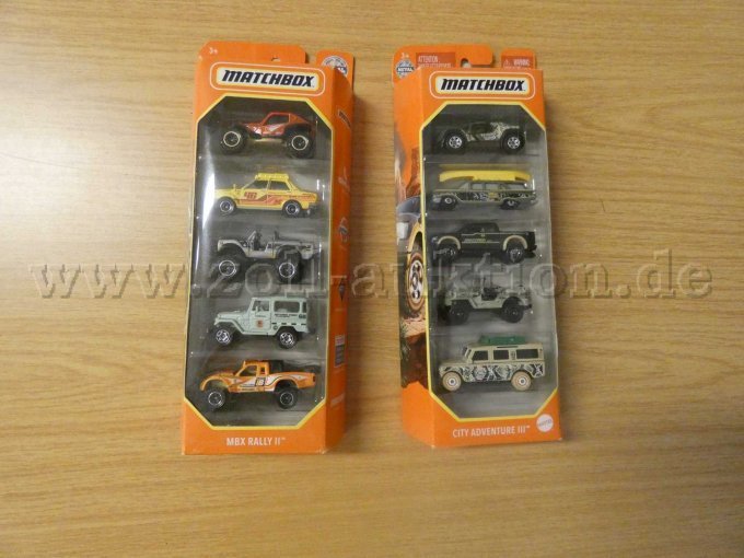 2 Boxen Matchbox