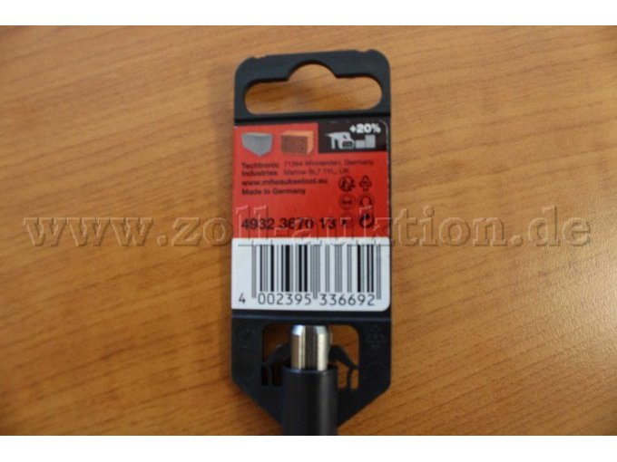 10 Milwaukee Hammerbohrer-M2-SDS-plus 8mm-400x460mm – foto 3 – kavel bij Zoll-Auktion, Aachen