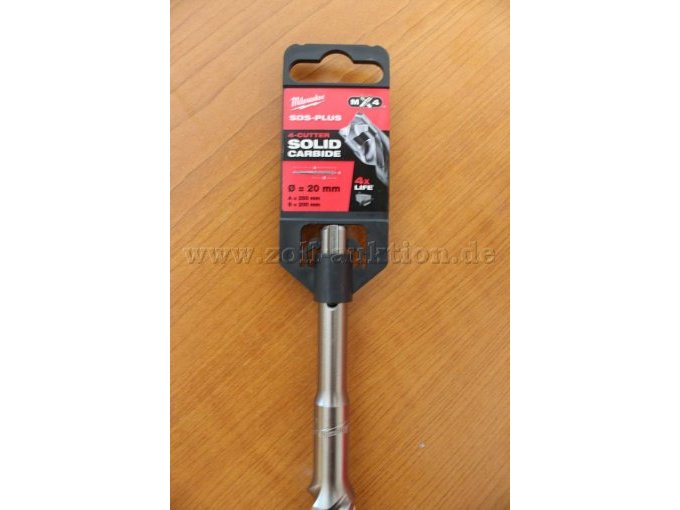 10 Milwaukee Hammerbohrer-M4-SDS-plus 20mm-200x250mm – foto 2 – kavel bij Zoll-Auktion, Aachen