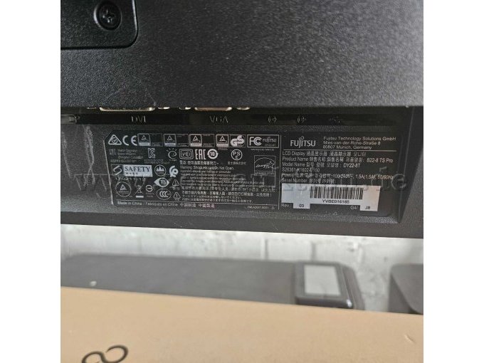 10 Monitore Fujitsu B22-8 TS Pro 54,6 cm (21,5 Zoll) – foto 3 – kavel bij Zoll-Auktion, Diez