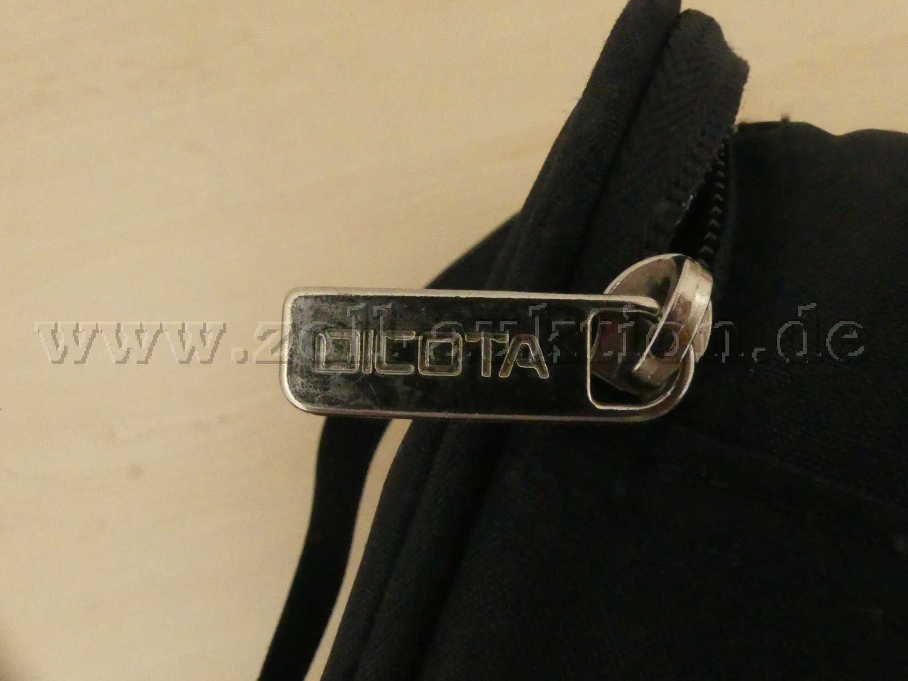 Reißverschluss mit Markenlogo