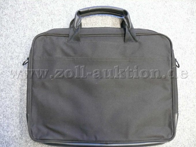 Notebooktasche Rückseite mit Einsteckfach