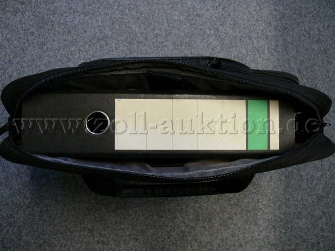 Notebooktasche Hauptfach von oben