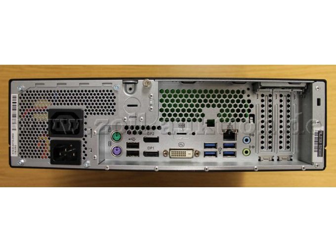 Ansicht Rechner Rückseite