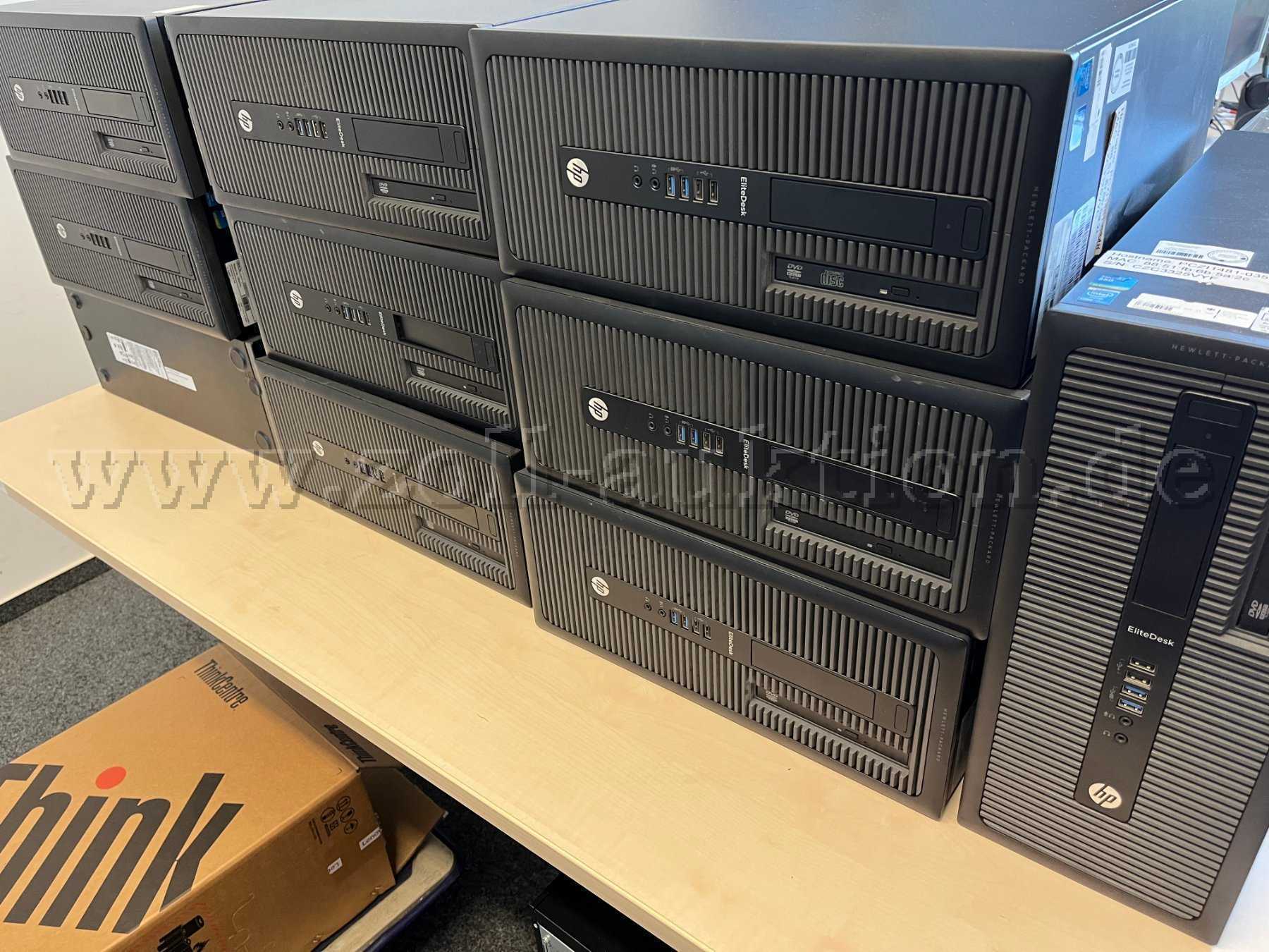 Desktop-PC HP EliteDesk 800 G1 TWR - Frontansicht