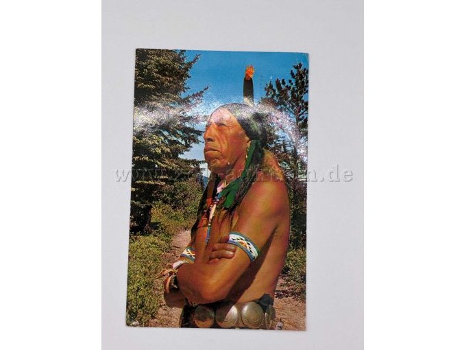 Postkarte Ureinwohner