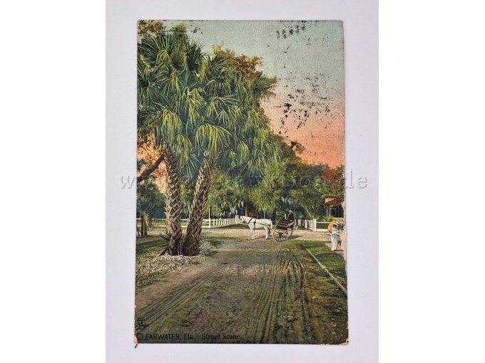 Postkarte Straße