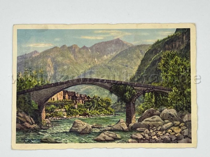 Postkarte Brücke
