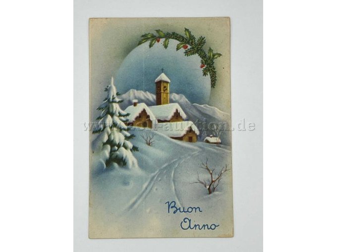 Postkarte Kirche