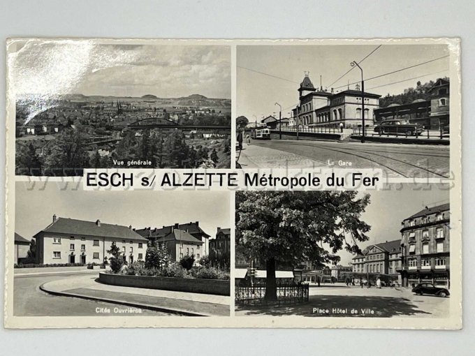 Postkarte schwarz/weiß