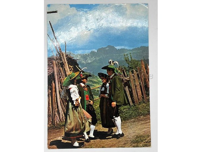 Postkarte Berge