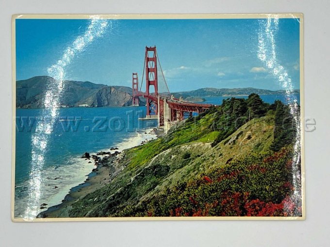 Postkarte Golden Gate Bridge