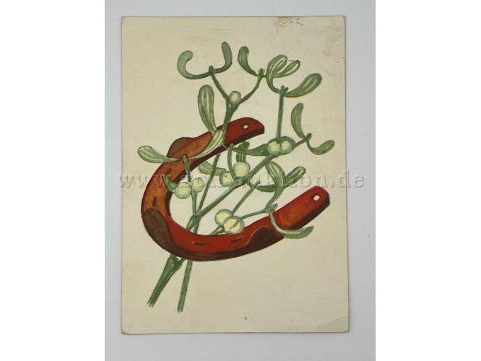 Postkarte Hufeisen