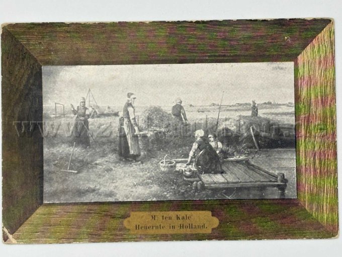 Postkarte Heuernte