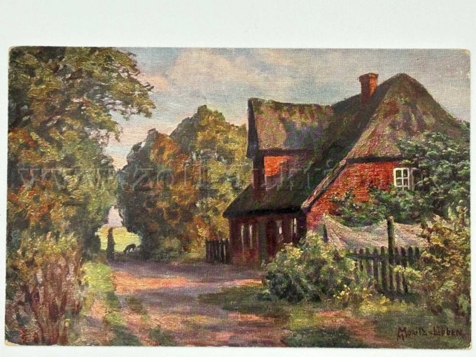Postkarte Haus