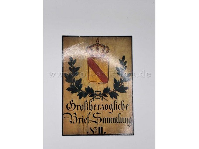 Großherzogliche Brief-Sammlung